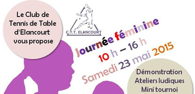 JOURNÉE FÉMININE 23 MAI 2015