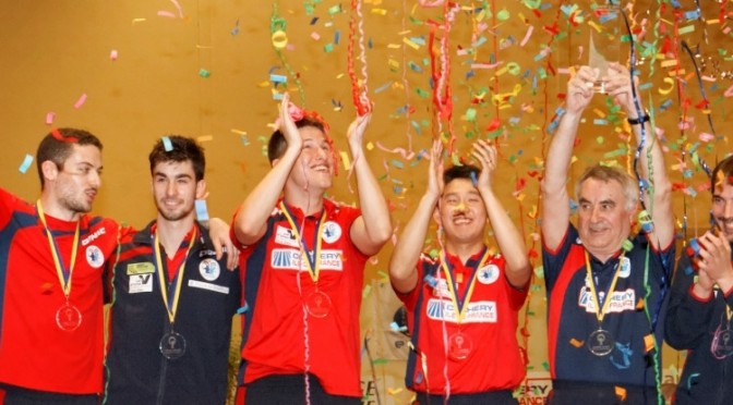 PONTOISE CERGY CHAMPION D&rsquo;EUROPE