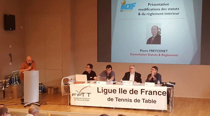 COMITE DIRECTEUR MANDAT 2016/2020