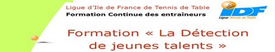 Formation Continue « La Détection de jeunes talents »