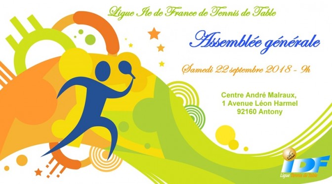 ASSEMBLEE GENERALE DE LA LIGUE 2018